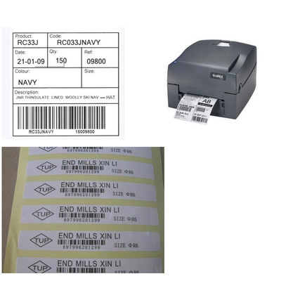 台湾原装进口GODEX G500条码打印机 专业珠宝与服装标识打印解决方案